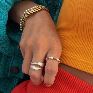 Coastal Double Stack Ring