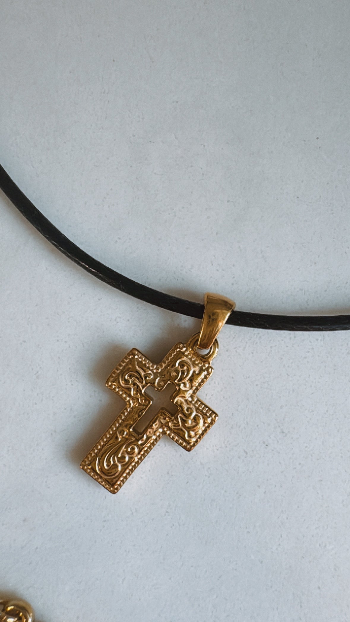 Black Rope Cross