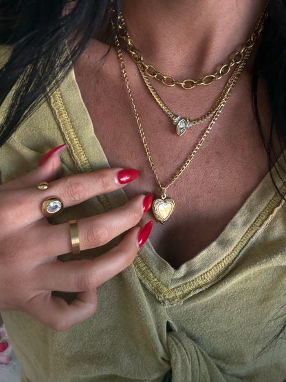 Meredith Marquise Necklace