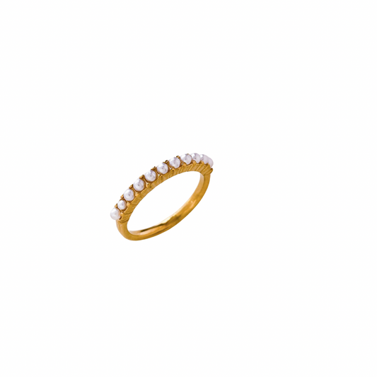Pearly Stacker Ring