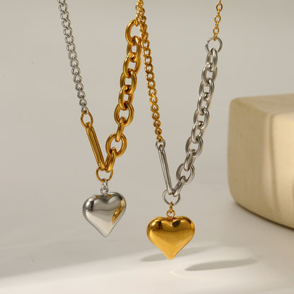 Mixed Love Heart Necklace