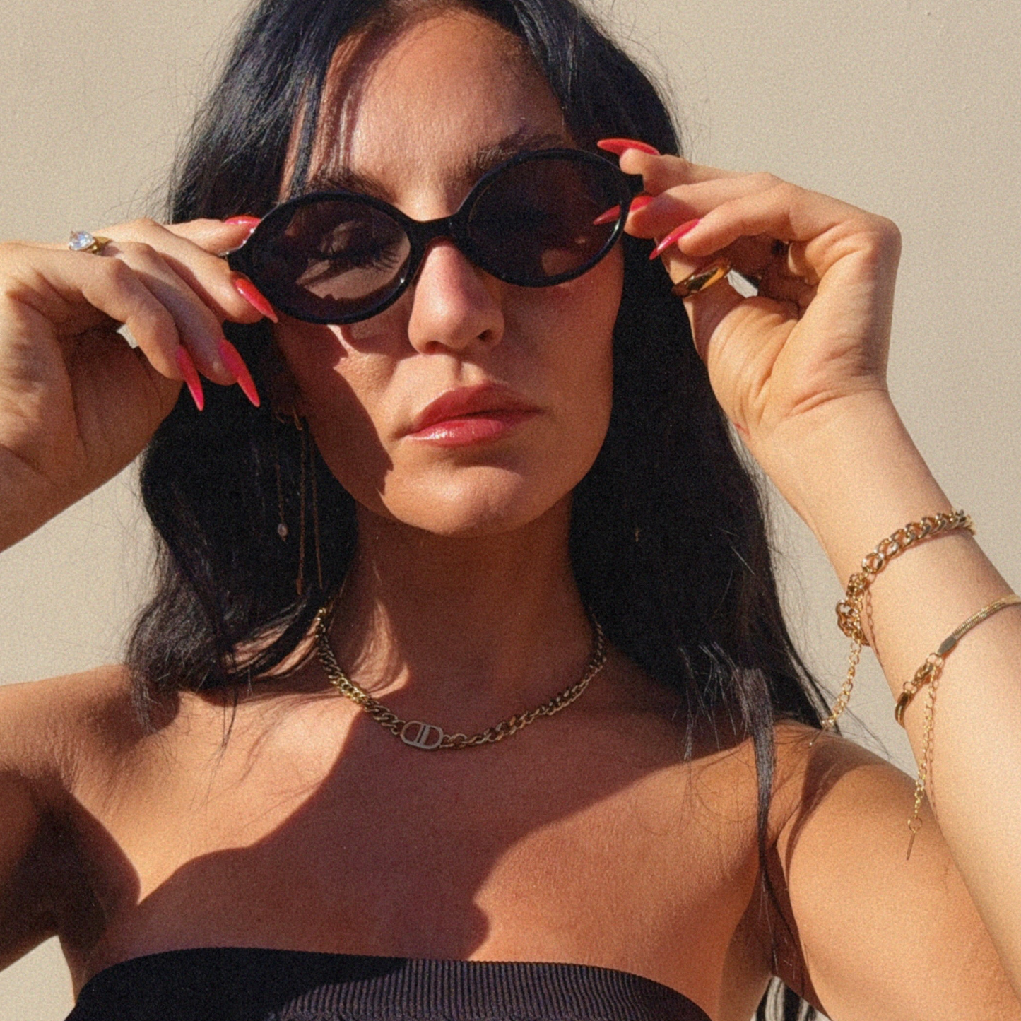 Edgy Cuban Chain Choker