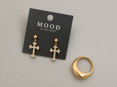 Reverie Cross Earrings