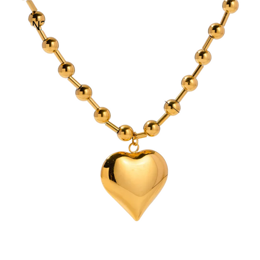 Chunky Heart Choker
