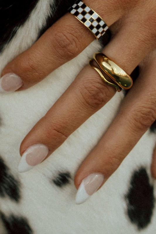 Gold Dome Ring