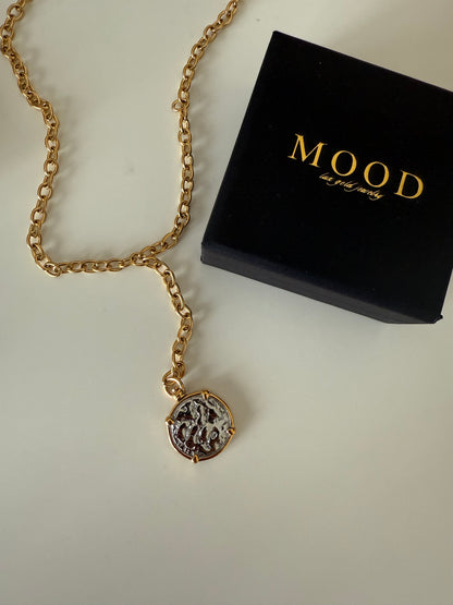 Goldie Chain Drop Necklace