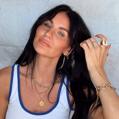 Ayla Mixed Metal Earrings