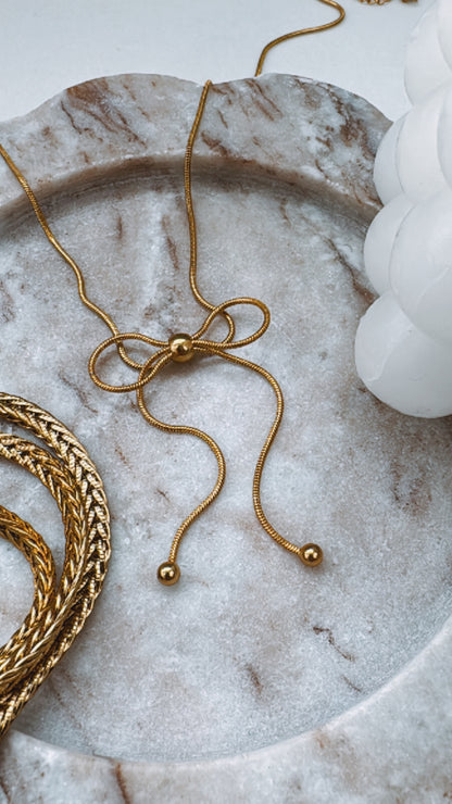 Coquette Bow Necklace
