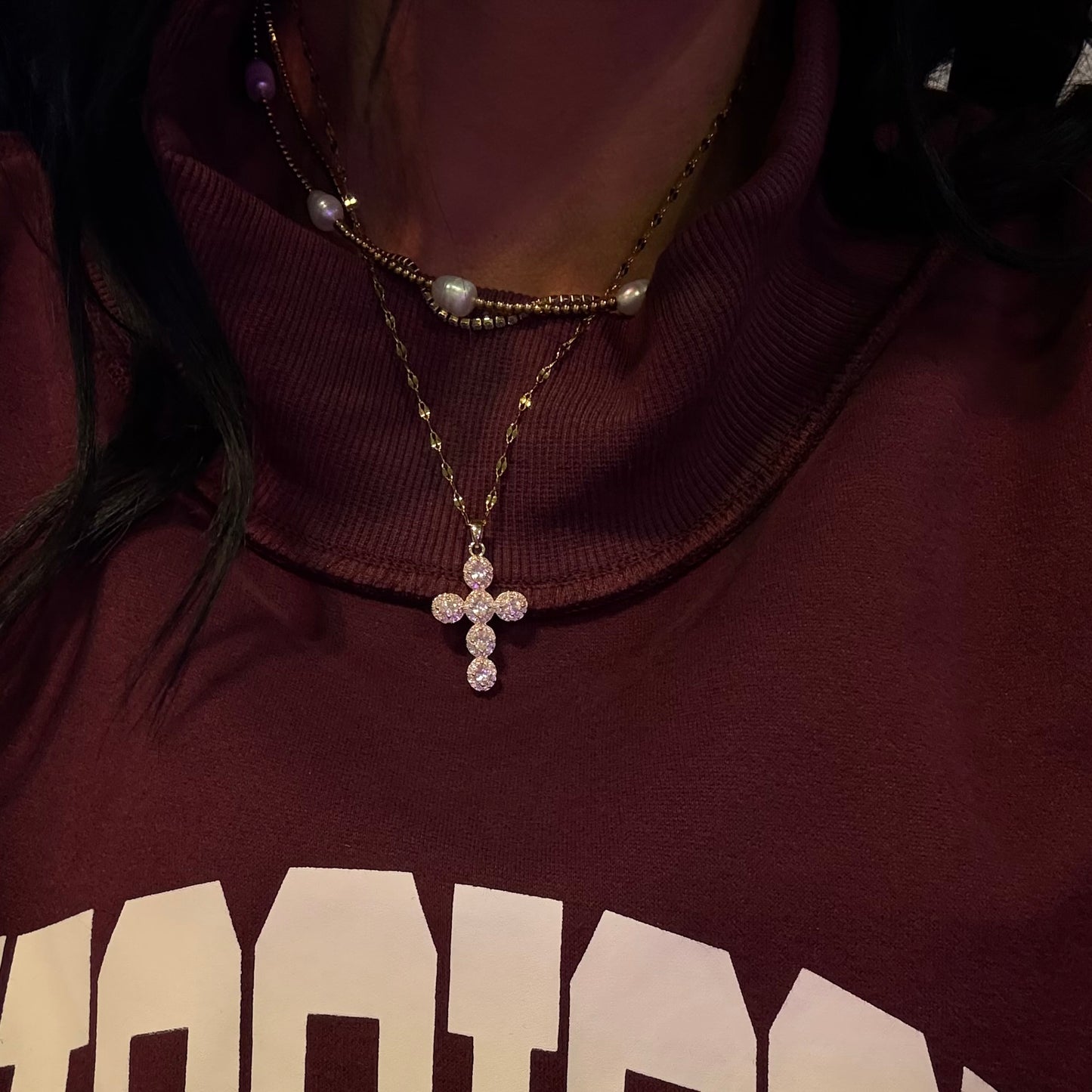 Nashville Cross Necklace