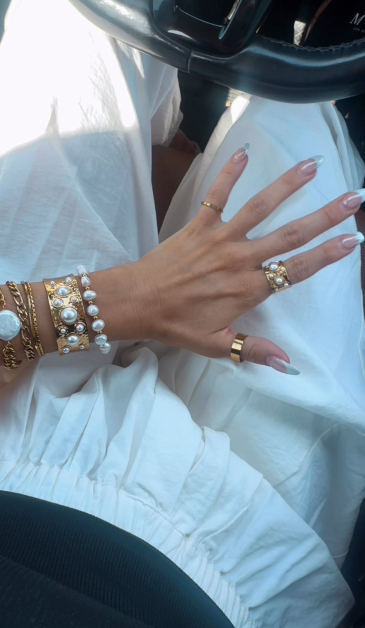 Gold Vine Bracelet