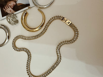 Clarice Diamond Tennis Necklace