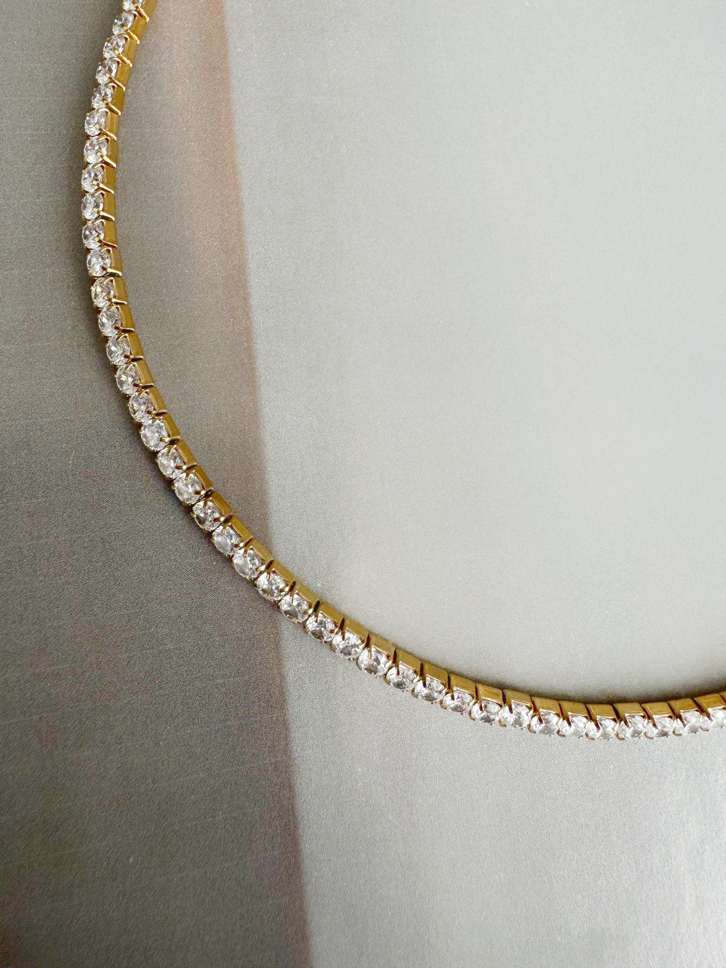 Holiday Diamonds Choker Necklace