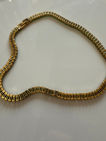 Emerald Tennis Choker