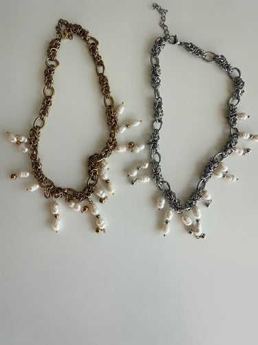 Capri Chunky Pearl Necklace