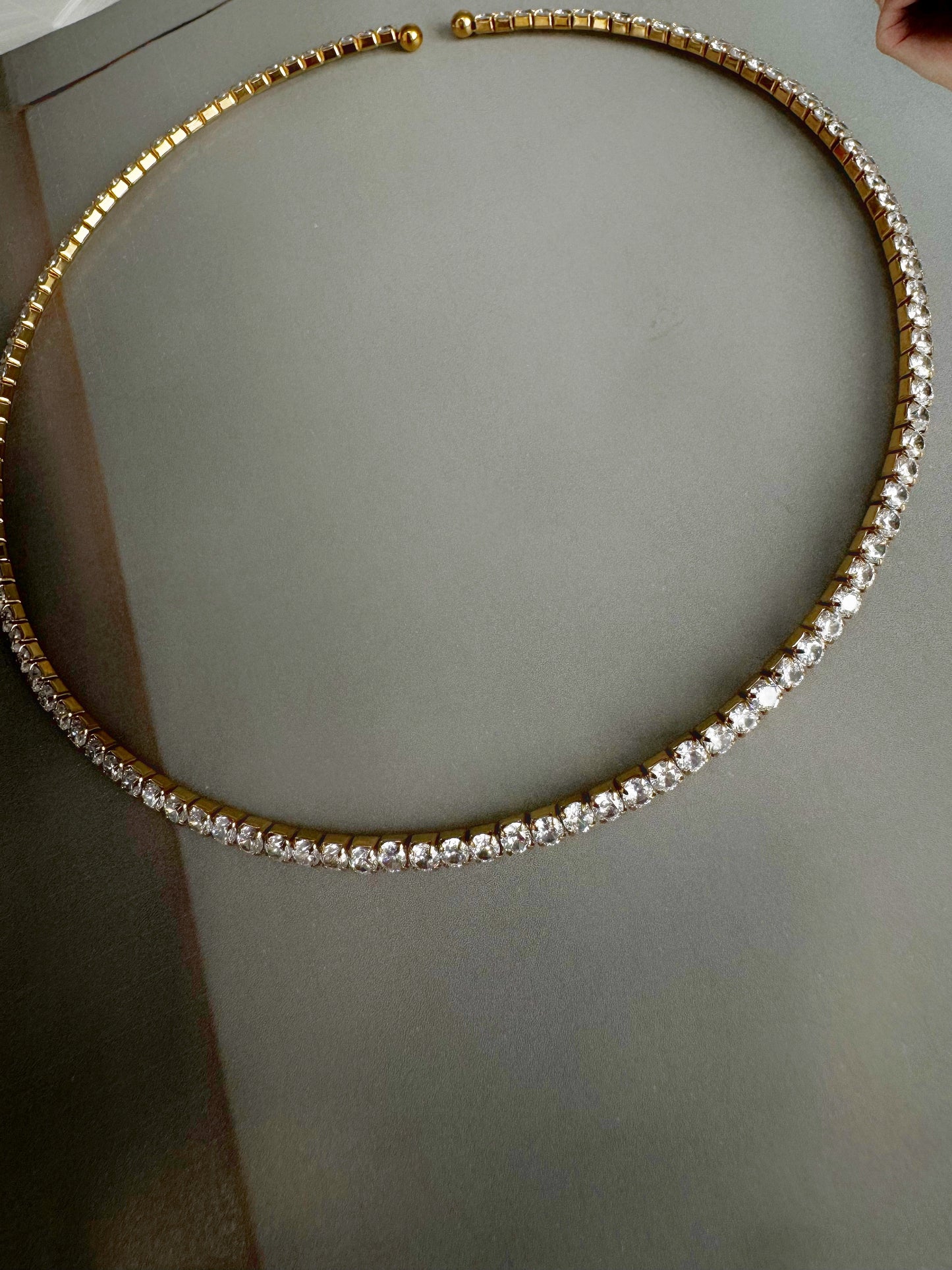 Holiday Diamonds Choker Necklace