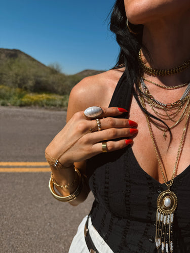 Amelia Mixed Metals Necklace