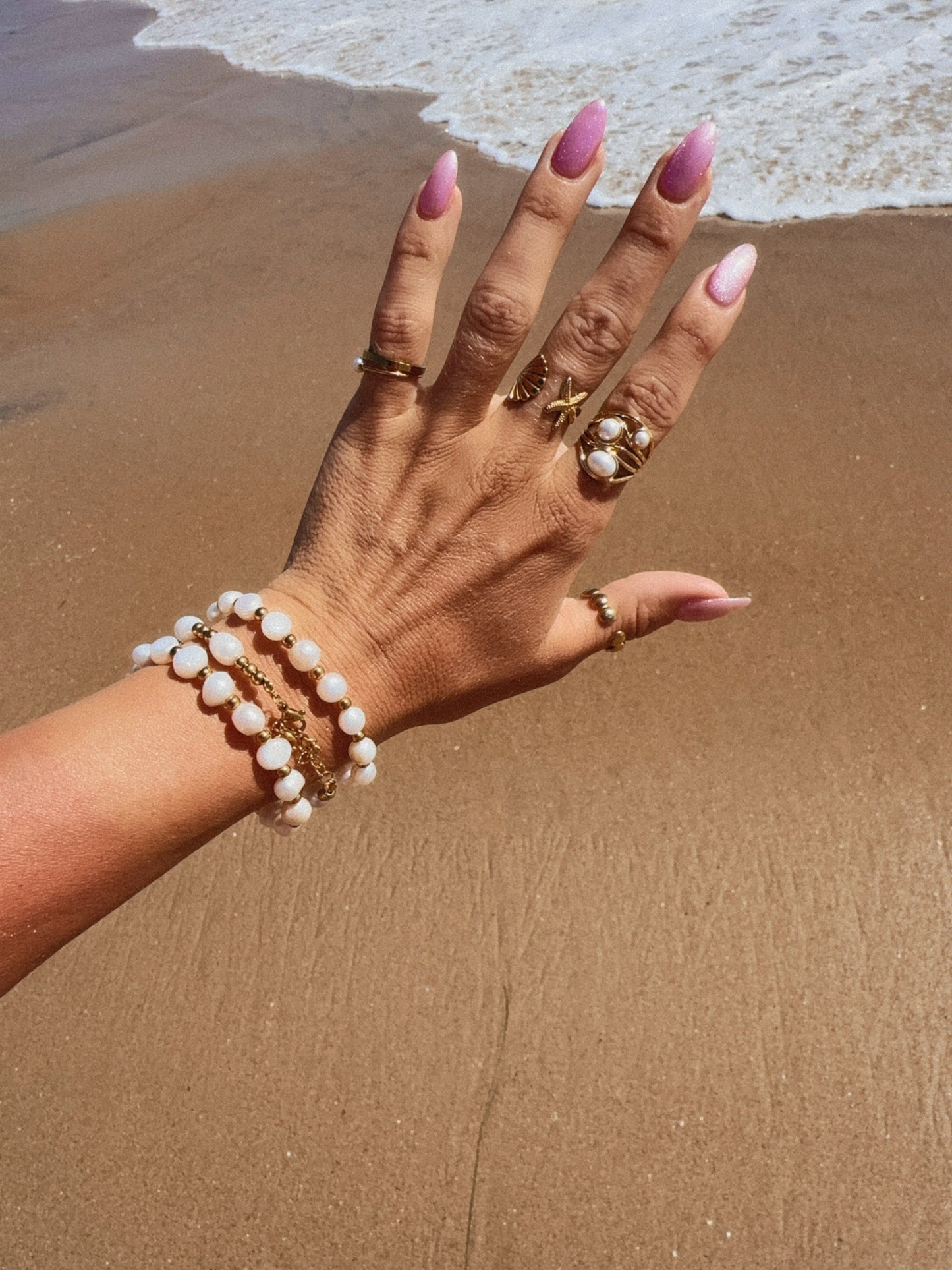Golden Mermaids Ring