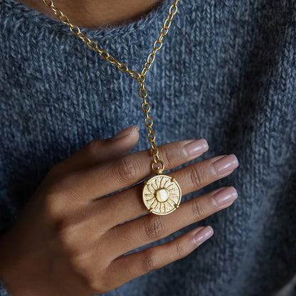 Goldie Chain Drop Necklace