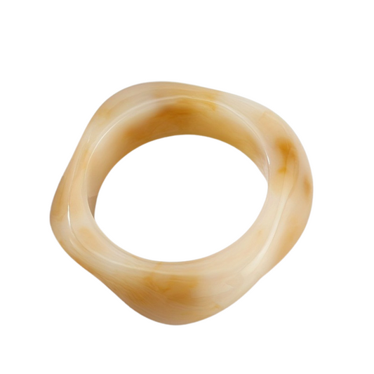 🍯 Honey Wave Resin Bangle