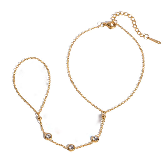 Starlit Handchain Bracelet