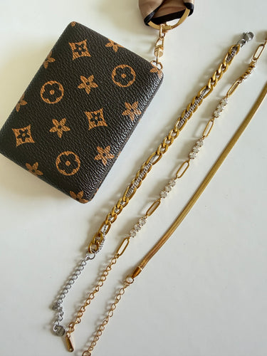 Fall Uniform Bracelet Stack