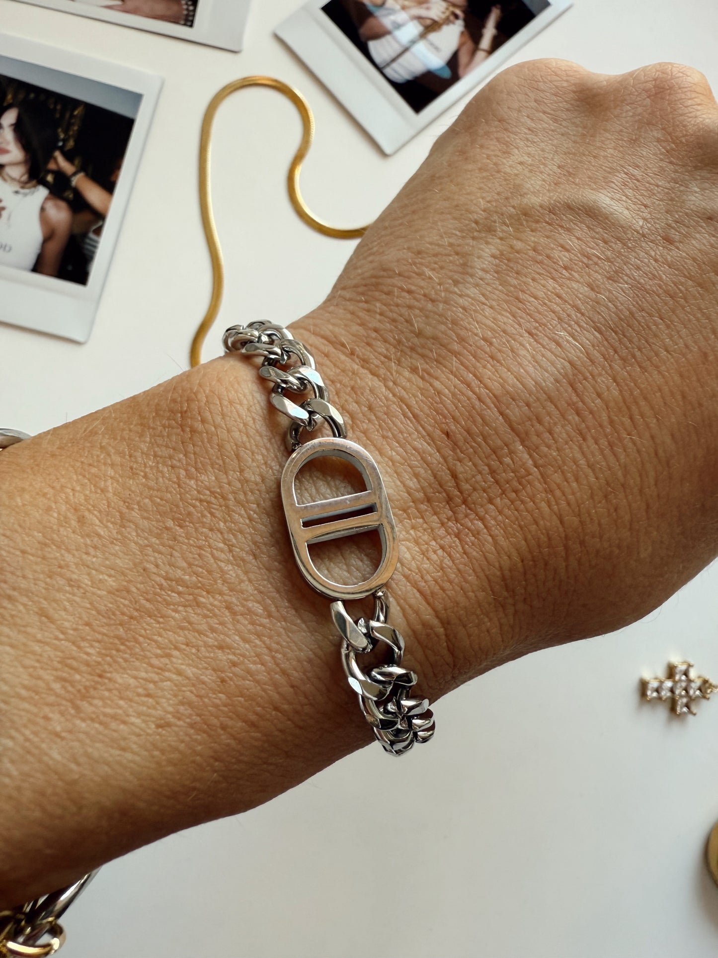 Edgy Cuban Chain Bracelet