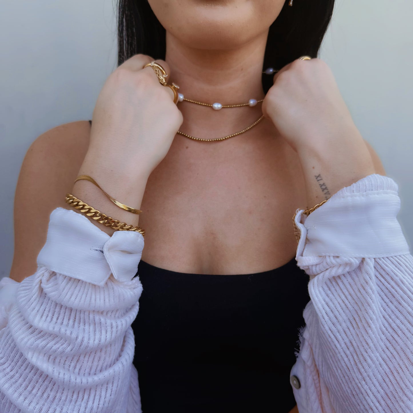 Bare Gold Necklace