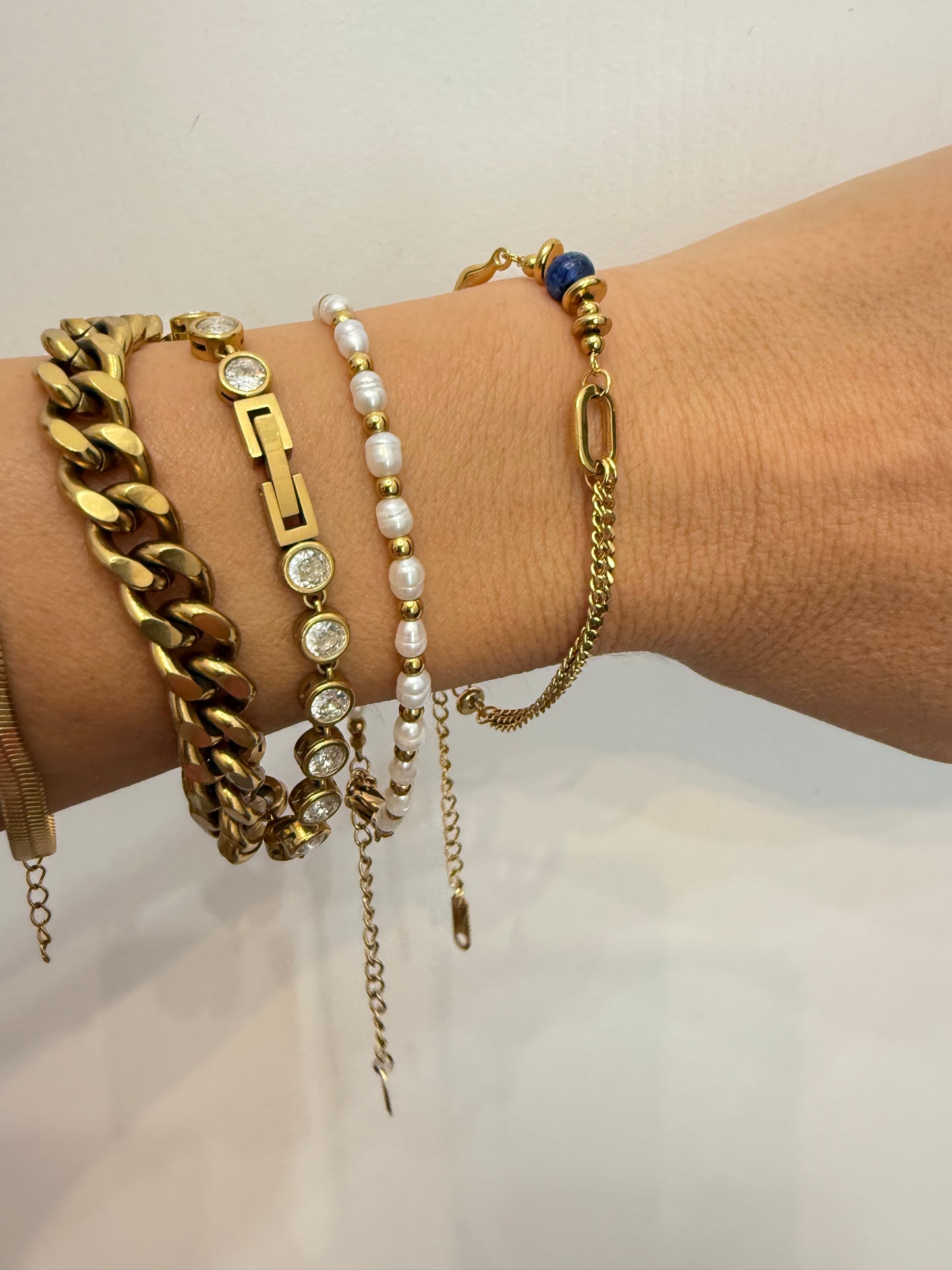 Santorini Pearls Bracelet