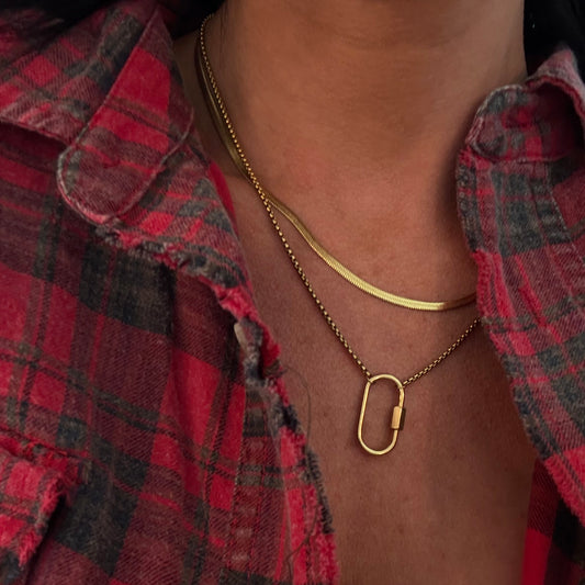 Locked In Necklace