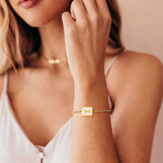 Signature Letter Bracelet