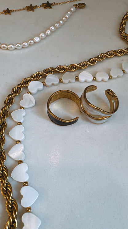 Coastal Double Stack Ring