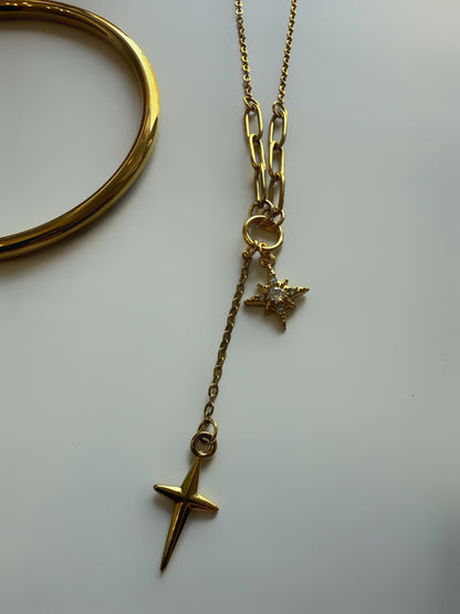 Aria Cross Necklace