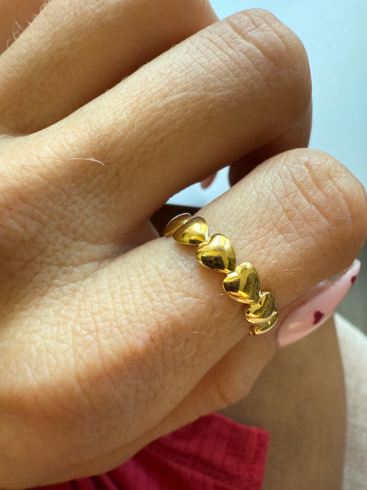 My Heart Adjustable Ring