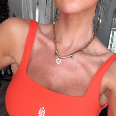 Scottie Cross Charm Necklace
