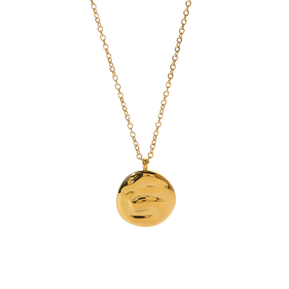 Golden Pendant Necklace