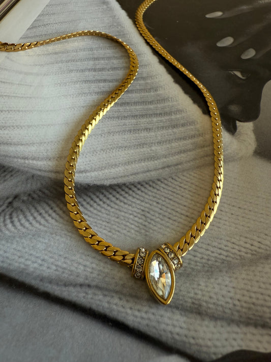 Meredith Marquise Necklace