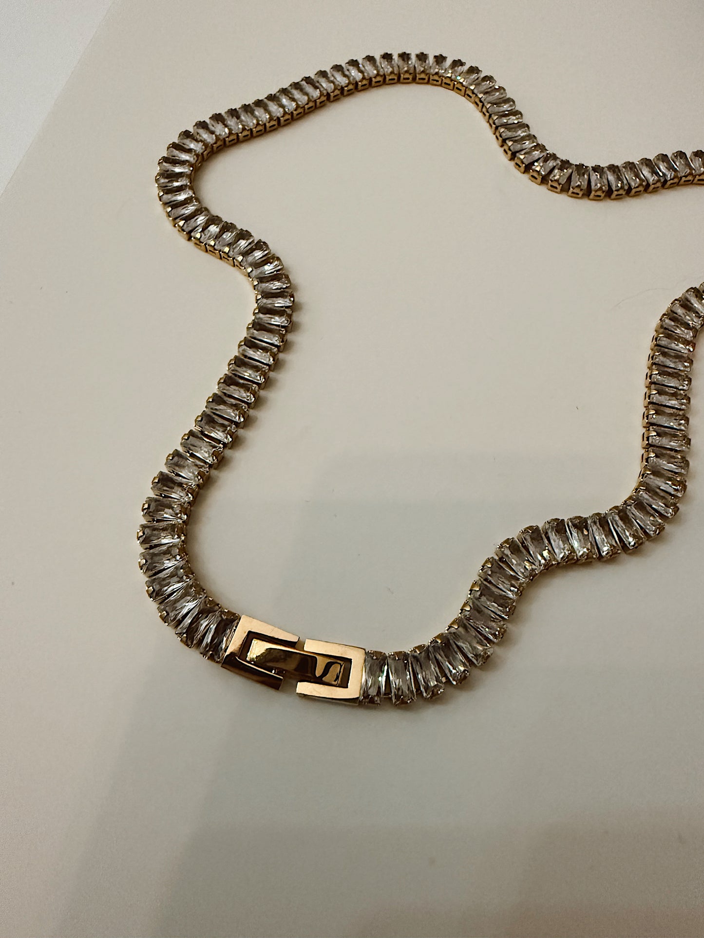 Clarice Diamond Tennis Necklace