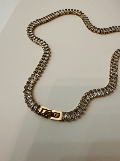 Clarice Diamond Tennis Necklace