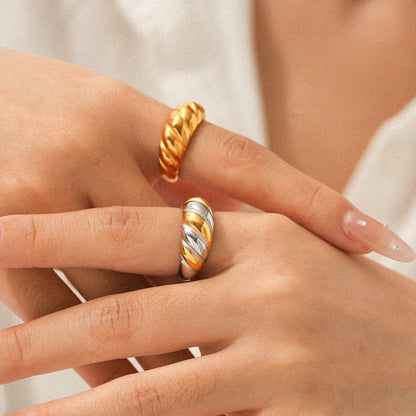 French Twist Ring