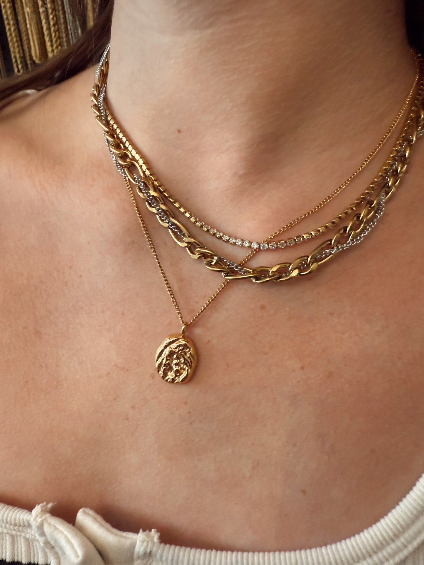 Macy Mixed Metals Necklace