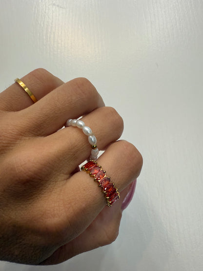 Pomegranite Reagan Ring