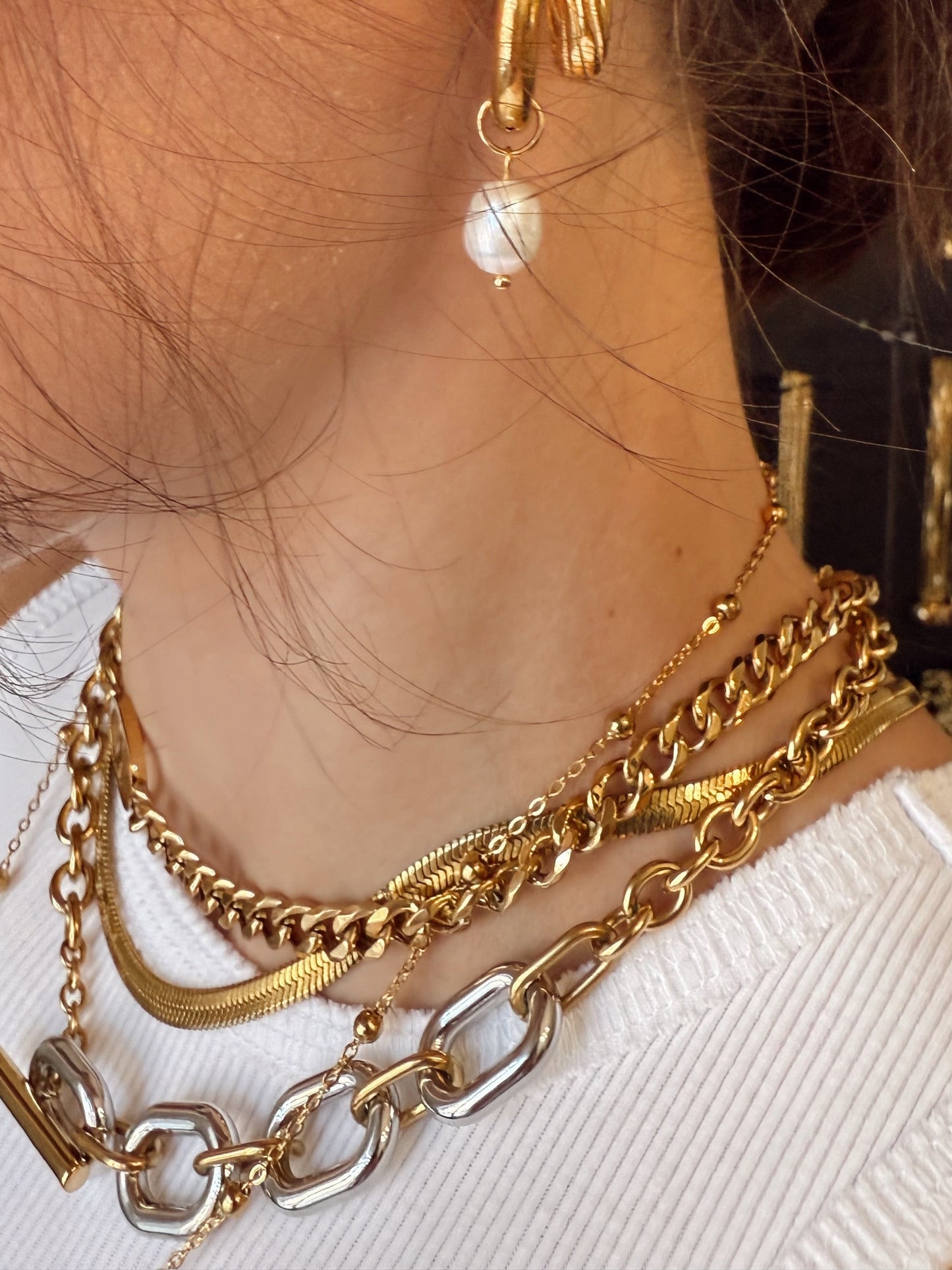 Mara Mixed Chain Necklace