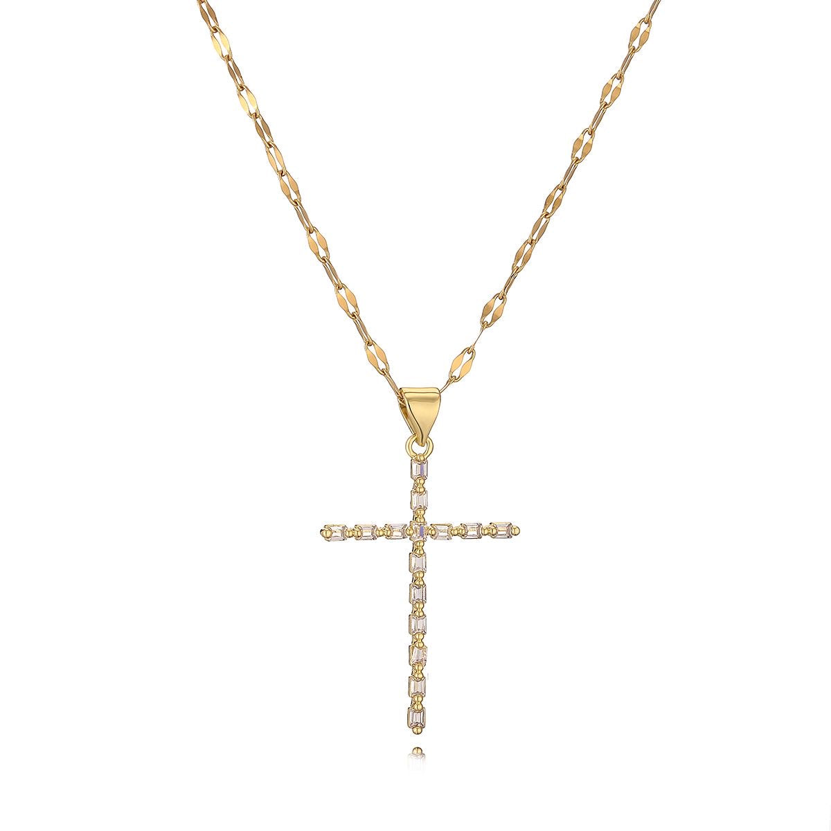 Diamond Cross Necklace