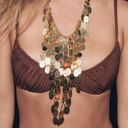 Afterglow Fringe Necklace