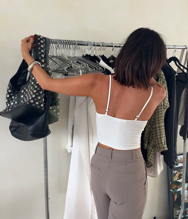 Mood Exclusive Studded Hobo Bag