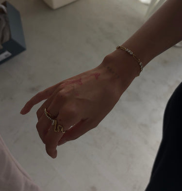 Diamond Wave Ring