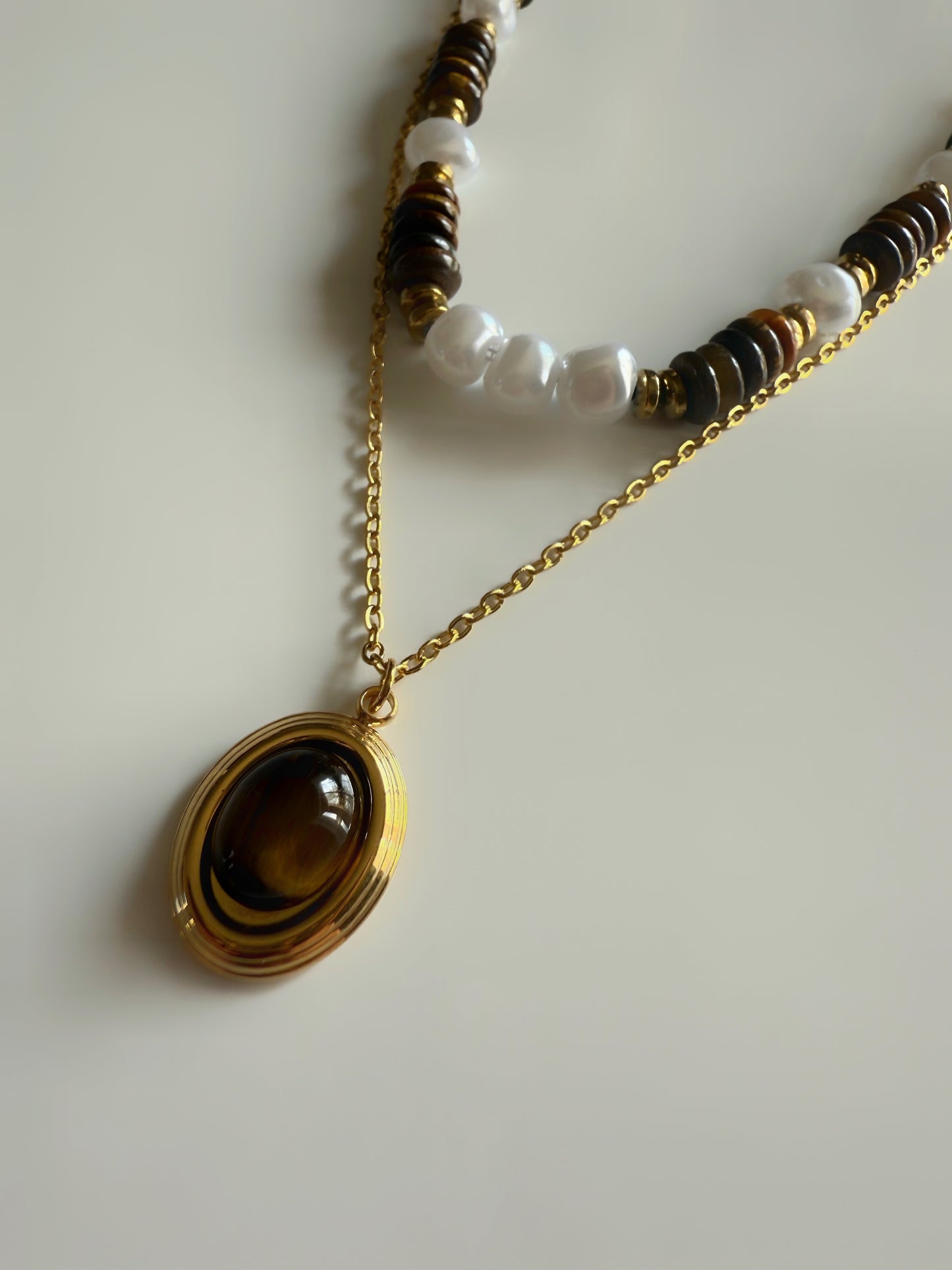 Boston Beaded Necklace Prestack