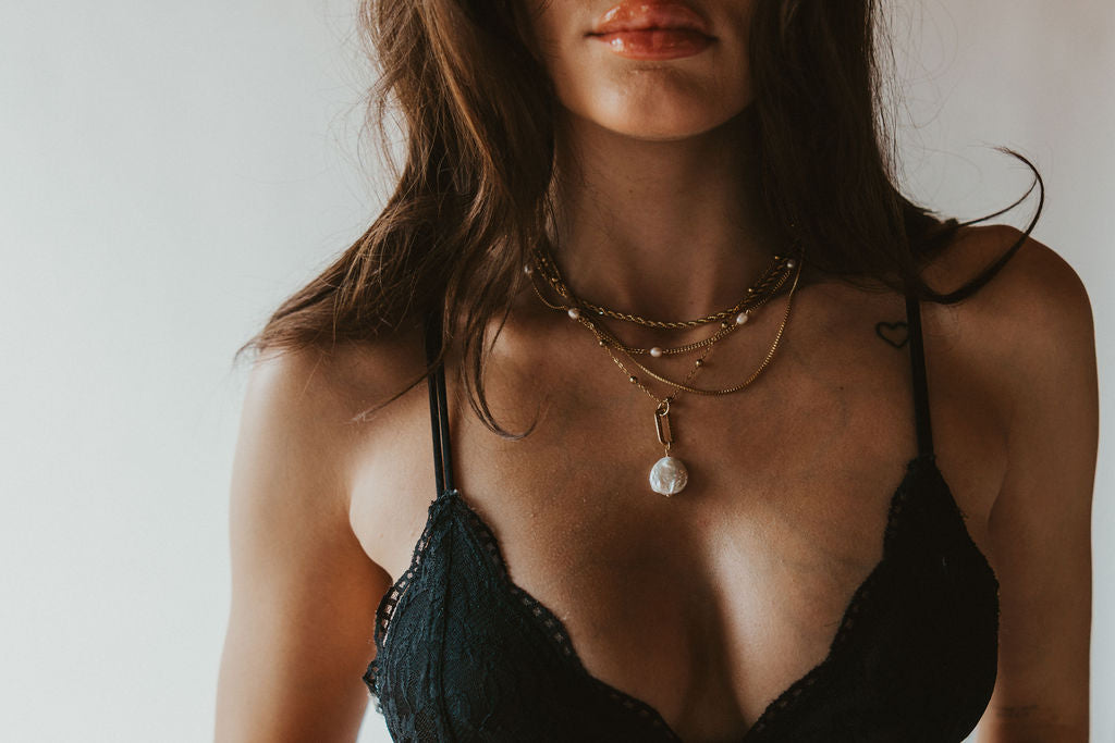 Sunlit Glow Necklace Set