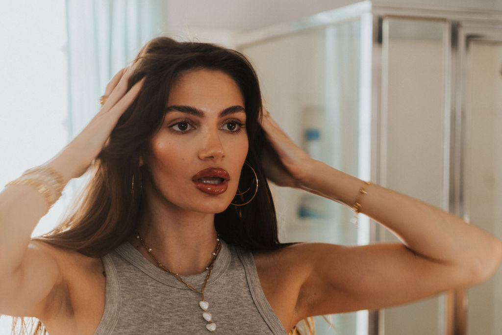 Lover Girl Heart Pre-Stacked Necklace