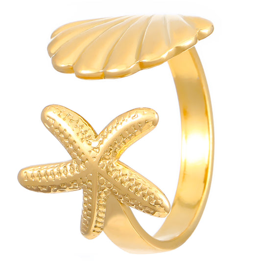 Golden Mermaids Ring